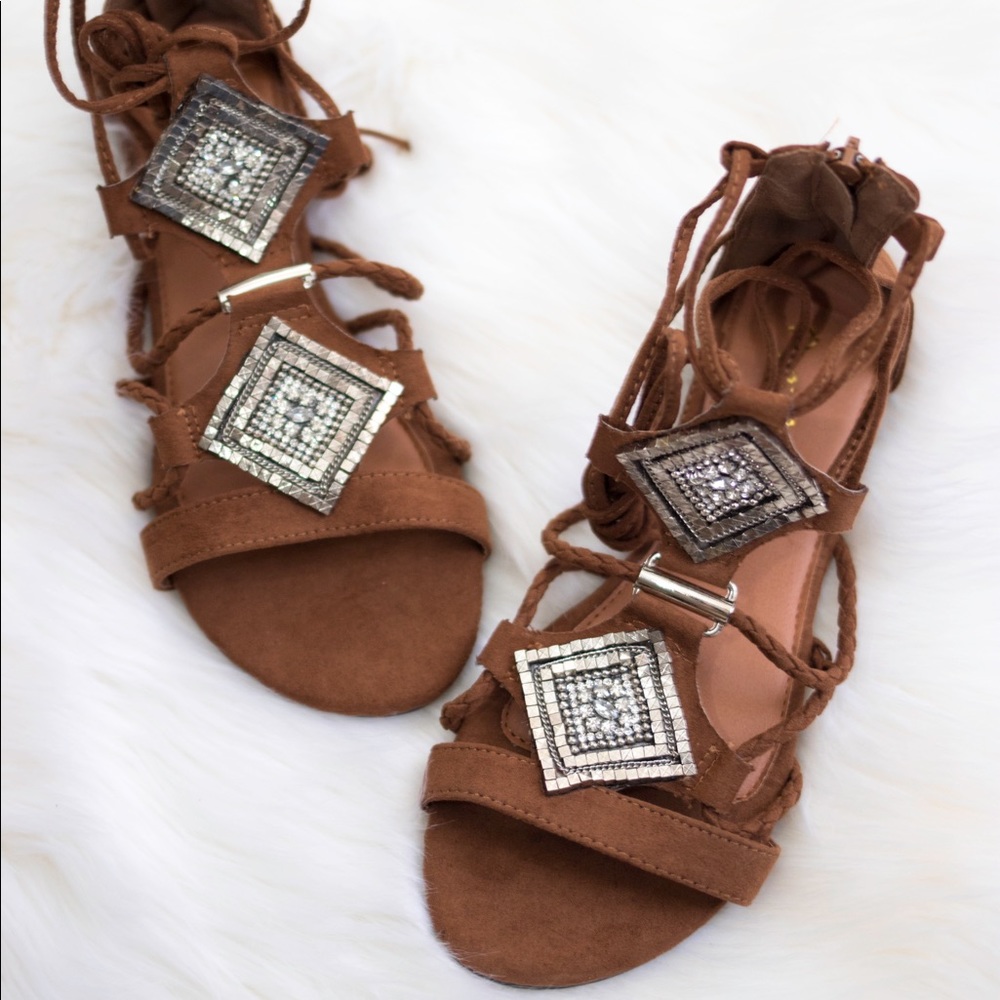 Sale! Final Price! New Lace Up Sandal